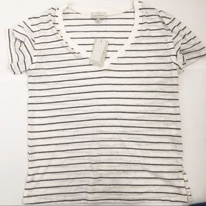 Lucky Venice Burnout Stripe Tee | M